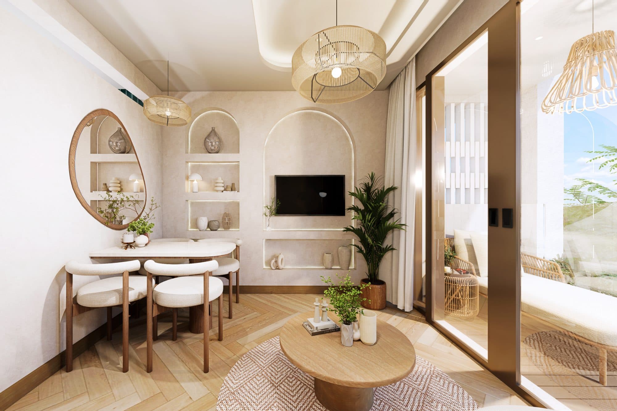 Two-bedroom apartment